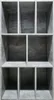 VDD LP-Schallplattenschrank, 8 Fächer, für ca. 250 Produktbild-Vorschau 1