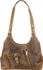 GREENBURRY Pelle borsa a tracolla borsetta Vintage Shopper Anteprima dell’immagine prodotto 28