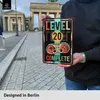 Blechschild 20 Schild Geburtstag - LEVEL 20 COMPLETE - Deko Produktbild-Vorschau 4