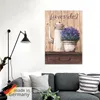 ARTland Wandbild, selbstklebend Lavendel Größe: 50x70 cm Produktbild-Vorschau 5