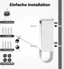 Wiltec Briefkasten mit Zeitungsrolle, weiß, 305 x 95 x 335 Produktbild-Vorschau 8