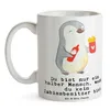 Mr. & Mrs. Panda Tasse Imbissbesitzer Herz - Weiß - Produktbild-Vorschau 3