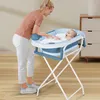 Faltbare Babybadewanne mit Ständer, XL Baby Badewanne Produktbild-Vorschau 3