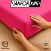 EXKLUSIV HEIMTEXTIL Jersey Spannbettlaken 90 x 200 cm Pink Produktbild-Vorschau 4