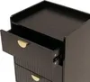 Komoda HWC-O39, szafka wysoka, 3 szuflady melamina MDF Podgląd zdjęcia produktu 5