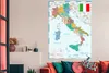 MuchoWow® Plagát - Mapa - Taliansko - Mestá - 120x160 Náhľad obrázku produktu 2