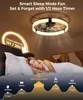 50cm LED-Deckenventilatoren mit Beleuchtung, 3 Produktbild-Vorschau 5