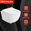 LAVITA Wand-WC Brava | HŠnge Toilette | Toilettendeckel mit Produktbild-Vorschau 5