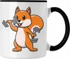 Trendation - Eichhörnchen Tasse Geschenk Grafik für Produktbild-Vorschau 1