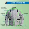 Textilien Jacke Motorradjacke Kombigeeignet jacke GW309J, Produktbild-Vorschau 6