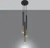 Závěsné stropní svítidlo Tuba 3x G9 Tubular Overhang Black Náhled obrázku produktu 2