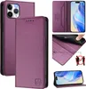 Lederhülle für iPhone 11 Pro Hülle Flip Brieftasche Produktbild-Vorschau 1