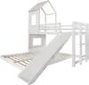 Łóżko piętrowe Fortuna Lai 90x200/140x200cm ze zjeżdżalnią Podgląd zdjęcia produktu 7