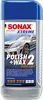 A product shot of a bottle of car polish and wax. Produktbild-Vorschau