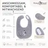 Minky Mooh® 3er Set Babylätzchen 20x25 cm aus Baumwolle mit Produktbild-Vorschau 5