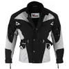 Motorradjacke Textilien Schwarz/Hellgrau, Größe:50/M Produktbild-Vorschau 2
