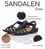Gemini Damen Sandale blau Größe 41 Produktbild-Vorschau 4
