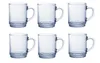 Duralex 6er-Set Becher Versailles aus Glas Marina cl26 Produktbild-Vorschau 1