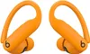 A pair of orange wireless earbuds with ear hooks, shown against a white background. Náhled obrázku produktu