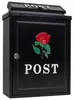 Profirst Briefkasten DaytonaRose schwarz Produktbild-Vorschau 1