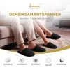 Lavea® Premium 100er Set Hotelslipper aus Velours – Schwarz Produktbild-Vorschau 8