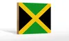 Holzschild Flagge Jamaikas 18x12 cm flag of Jamaica Produktbild-Vorschau 1