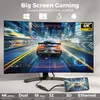deleyCON 4K USB-C auf HDMI Adapter aus Aluminium (4K@60Hz Produktbild-Vorschau 5