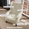 HOMCOM Einzelsessel mit Tufting Relaxsessel Einzelstuhl Produktbild-Vorschau 4
