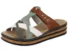 Rieker Damen Plateau Pantoletten Clogs Keilabsatz 62989, Produktbild-Vorschau 69