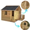 4iQ Spielhaus für Kinder aus Holz Garten – 4iQ Marcin Produktbild-Vorschau 2
