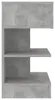 vidaXL Nočný stolík Concrete Grey 40x35x65 cm Drevo Náhľad obrázku produktu 5