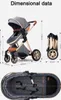 Kinderwagen 3-in-1 – Luxus Kombi-Kinderwagen – Buggy – Produktbild-Vorschau 2