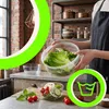 Salatschleuder 2,5L mit Kurbelantrieb, Sieb, Produktbild-Vorschau 5