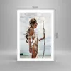 Poster - Poster ohne Rahmen - Brennen Mann Frau - 50x70 cm Produktbild-Vorschau 4