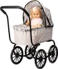 Klassischer Puppenwagen Pastellfarben, tiefe Liegewanne, Produktbild-Vorschau 7