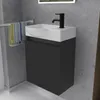 Alpenberger Gäste WC Waschbecken mit Unterschrank | Kleines Produktbild-Vorschau 1