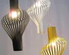 Three modern pendant lamps in different colors (black, white, and yellow) are displayed against a light background. Produktbild-Vorschau