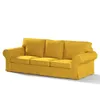 Dekoria Bezug für Ektorp 3-Sitzer Schlafsofa, neues Modell Produktbild-Vorschau 3