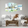 Bild auf Leinwand - Leinwandbild - Path urban Park Produktbild-Vorschau 6