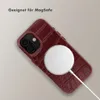 Custodia posteriore Selencia Croco con MagSafe per Apple Anteprima dell’immagine prodotto 5
