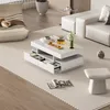 MODFU Couchtisch Wohnzimmertisch LED-Hochglanz für Produktbild-Vorschau 9