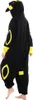 Onesie Kigurumi Pigiama Pokemon Umbreon Travestimento Anteprima dell’immagine prodotto 3