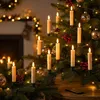 Velas de Navidad LED con efecto llama, tipo clip, con Vista previa de la imagen del producto 5