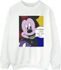Disney - "Oh" Sweatshirt für Herren BI40109 (S) (Weiß) Produktbild-Vorschau 1