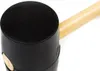 Mazzuola in gomma Polax 1200 g - manico in legno, testa da Anteprima dell’immagine prodotto 2