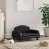 vidaXL Legowisko dla psa czarne 50x40x30 cm imitacja skóry Podgląd zdjęcia produktu 2