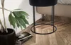 FineBuy Nachtkonsole rund Mango Massivholz Schwarz mit Produktbild-Vorschau 5