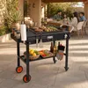 KOMFOTTEU Grillwagen Outdoor 82 x 46 cm, klappbarer Produktbild-Vorschau 7