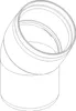 Poloplast POLO-KAL XS, Bogen, DN 90/30, 1 Stk. Produktbild-Vorschau 5