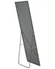 BELIANI Stojace zrkadlo čierne hliníkový rám 50 x 156 cm Náhľad obrázku produktu 5